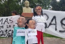 Bagayeros: Corte de ruta y asamblea