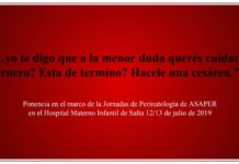 Repudian una Jornada sobre parto realizada en el Materno infantil