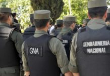 Gendarme detenido por golpear a su expareja y tenencia de arma