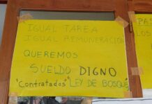 Trabajadores de la Secretaría de Ambiente reclaman el pase a planta