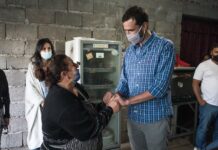 Estrada y Calletti escucharon a los vecinos del sur de la provincia