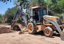 Comenzaron las obras hídricas en Misión Chaqueña