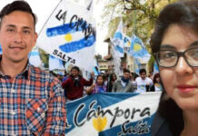 Vera y Molina imputados: polémica de la Cámpora Salta