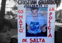Policías, a juicio por la muerte de Cristian Gallardo