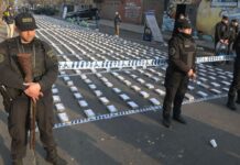Secuestran más de 1.600 kilos de cocaína que iban a ser traficados a Dubái