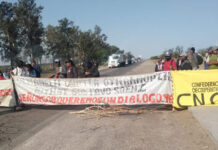 Comunidades cortan el cruce de Pichanal por agua, salud y vivienda