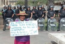 Desalojaron al Tercer Malón de la Paz tras cuatro meses de protesta
