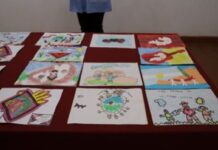 Niños artistas del proyecto «Las Infancias de la Tierra Gaucha»