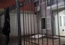 Robaron la casa del senador Leavy