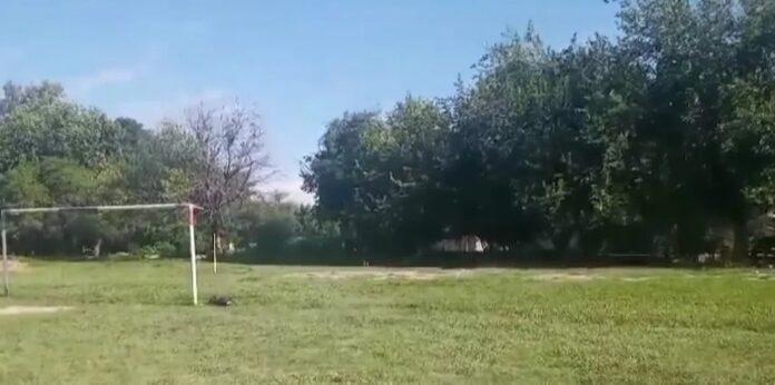 Plaza ocupada ilegalmente en B° Limache