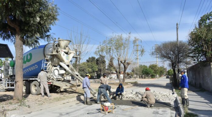 Repavimentación: Cortan una calle en Santa Lucia