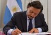 Sáenz anunció nueva normativa de zonas cálidas y subsidios eléctricos