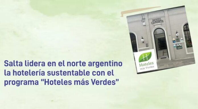 Salta lidera la hotelería sustentable