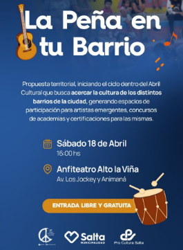 Este sábado se lanza «La Peña en tu Barrio»