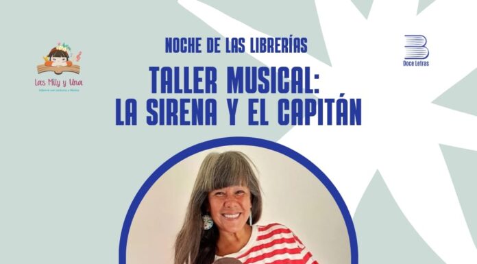 Mily Ibarra se presenta en la «Noche de las Librerías»