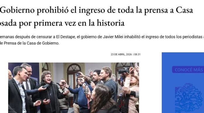 La libertad retrocede
