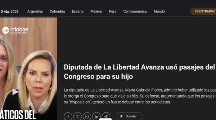 Diputada libertaria y la teta del estado