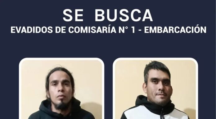 Embarcación: buscan a dos hombres que se escaparon de una comisaría