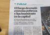 Velas, hacinamiento y pobreza: El país que la política no quiere mirar