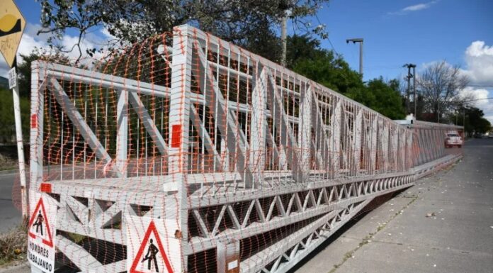 Habrá cortes en Av. Yrigoyen por la instalación de un puente