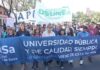 Multitudinaria marcha en Salta contra el ajuste a la universidad