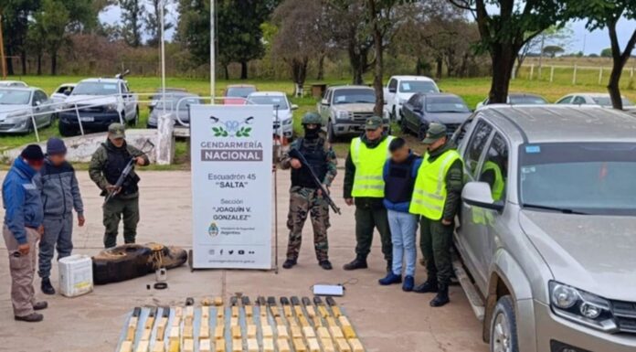 Prisión preventiva para un hombre que transportaba 57 kilos de merca