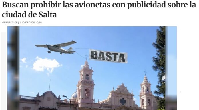 Quieren bajar las avionetas: El cielo salteño podría quedarse sin parlants