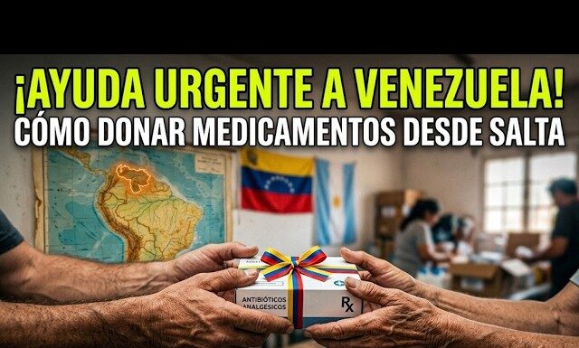 Colecta de insumos médicos para Venezuela