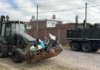 Operativo de descacharrado en Zona Norte