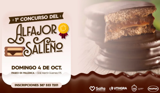 16 participantes compiten por quien hace el mejor alfajor