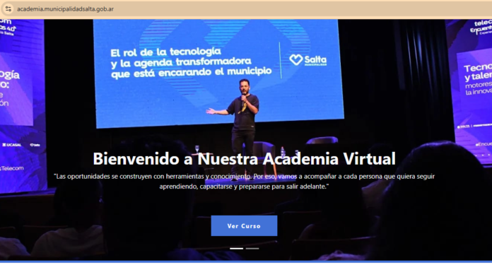 La Muni lanzó su nueva academia virtual