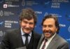 En París, Saénz y Milei y un libro